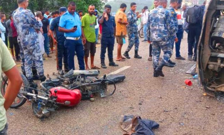 सप्तरिमा बस दुर्घटना हुँदा १ जनाको घटना स्थलमा मृत्यु