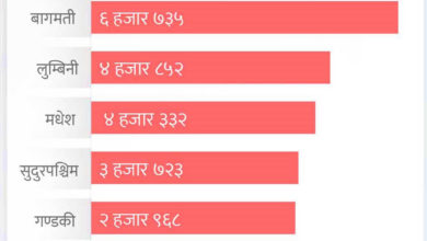 केन्द्रको तथ्यांक अनुसार सबैभन्दा बढी बागमती प्रदेशमा एचआईभी संक्रमित